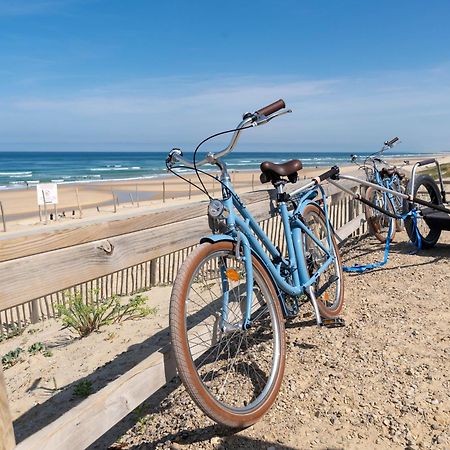 Appartement A Deux Pas De La Mer, Biscarrosse Plage - 4 Pers. - Terrasse Et Parking Inclus - Fr-1-319-447 Eksteriør bilde