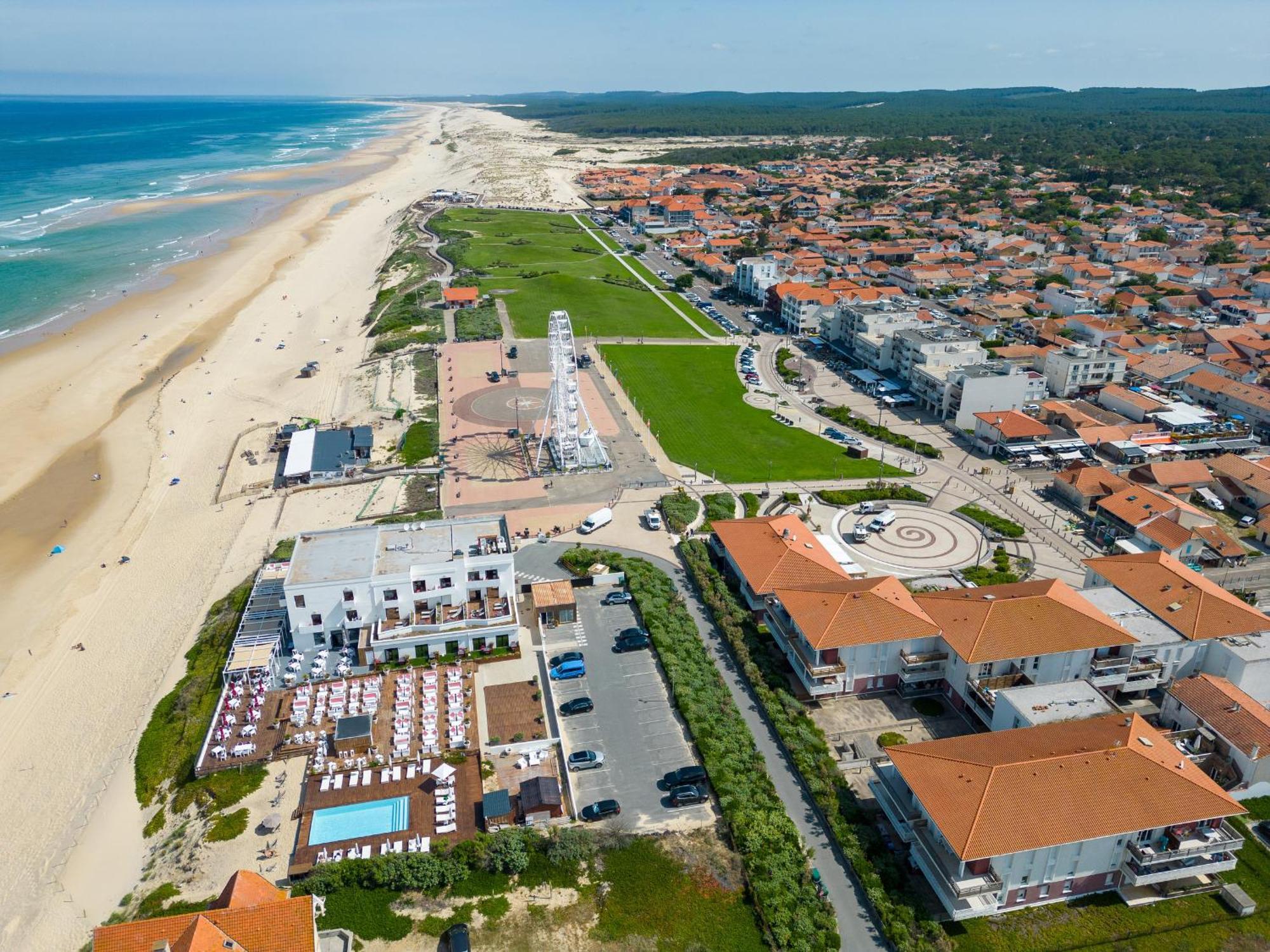 Appartement A Deux Pas De La Mer, Biscarrosse Plage - 4 Pers. - Terrasse Et Parking Inclus - Fr-1-319-447 Eksteriør bilde